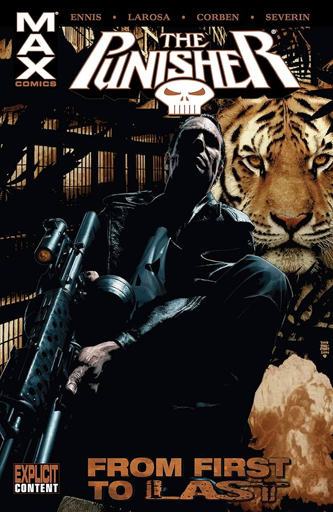 アメコミ・英語　PUNISHER MAX　全4巻＋1巻　5冊セット Amazon.com: Punisher Max: From First To Last (The Punisher